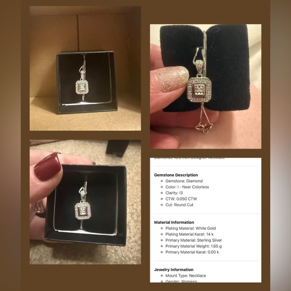 Diamond Necklace - Picture 1 of 1